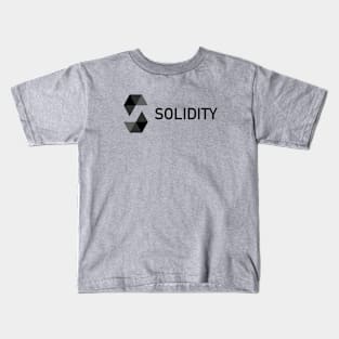 Solidity Programming Logo Kids T-Shirt